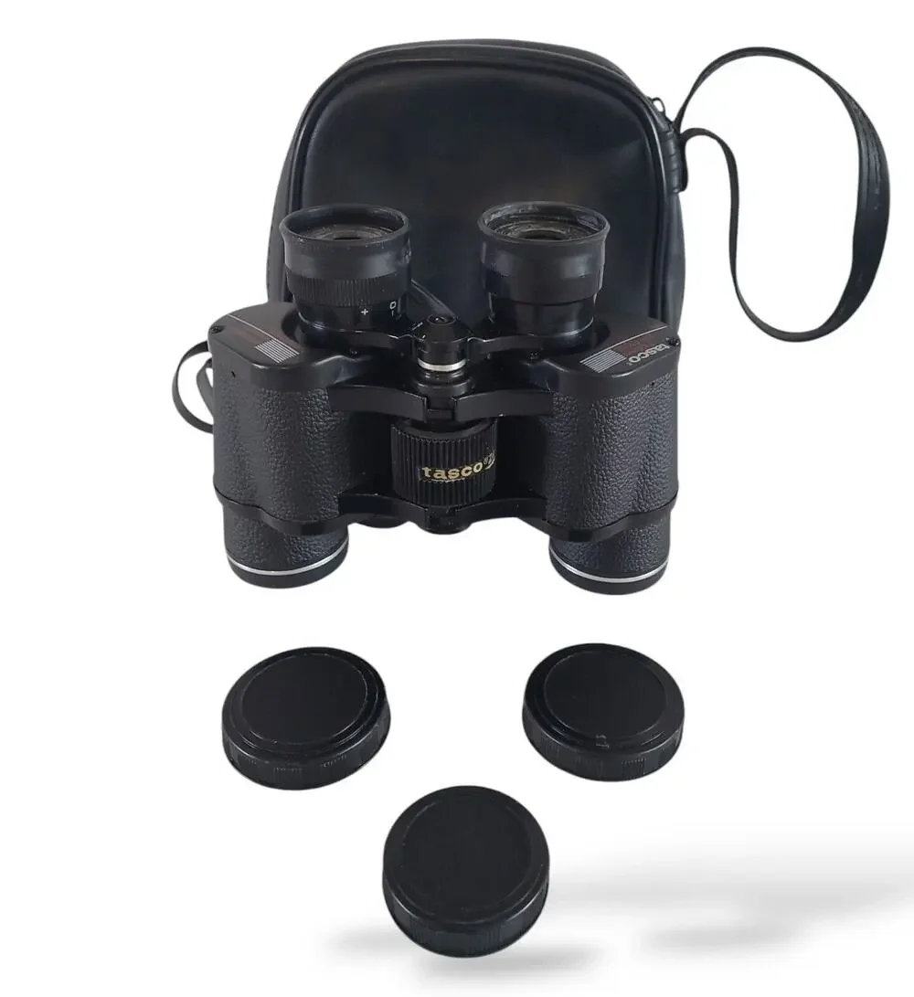 Tasco Zip 4000 Binoculars With Case 7x35mm Focus 420FT/1000YDS Coated Optics